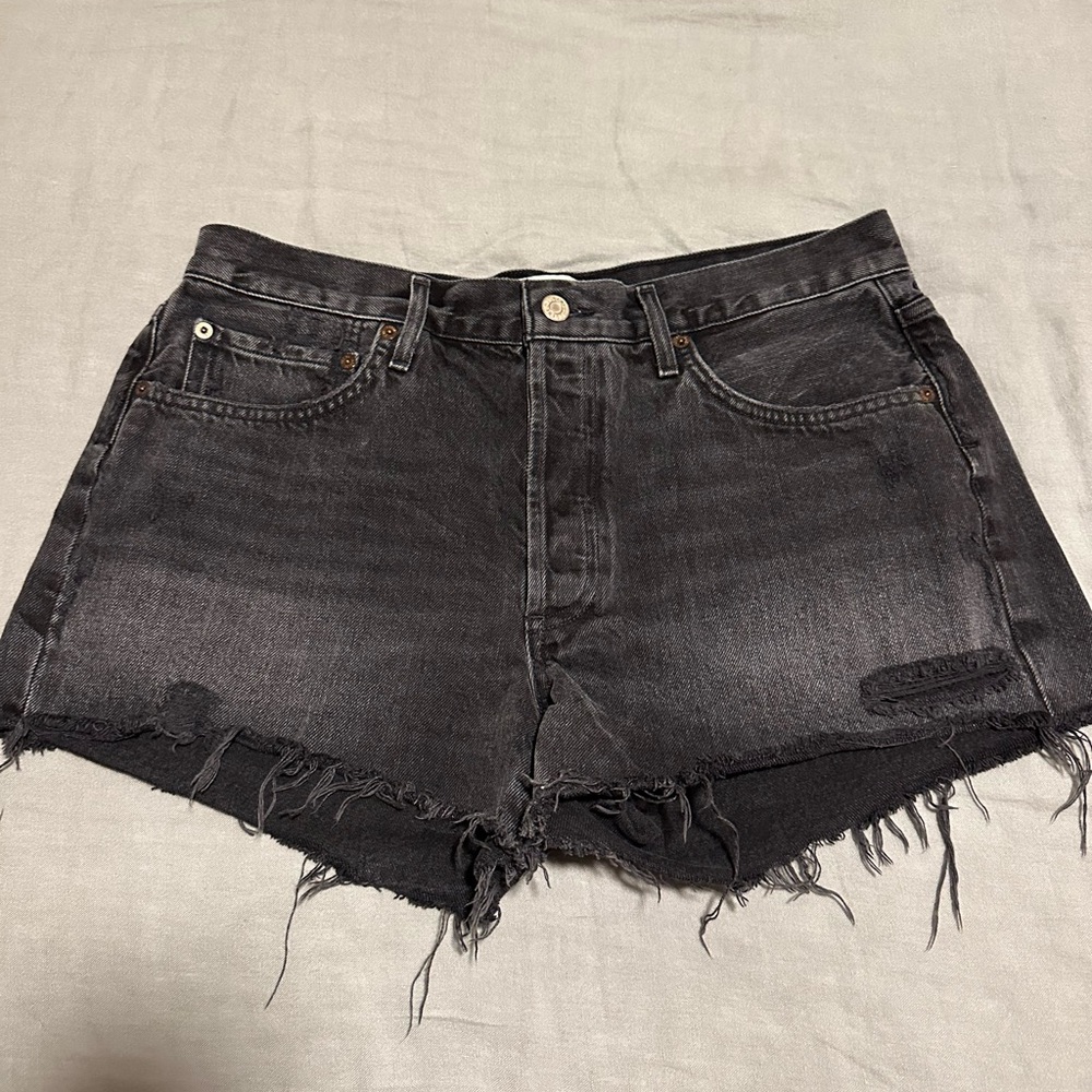 Agolde Parker High Waist Cutoff Shorts